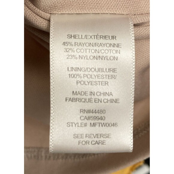 Love Fire Women's Lace Floral Sleeveless Blouse M Mustard Yellow Boho Feminine - Picture 7 of 11